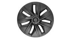 Aero Radkappen In Schwarz Für Das Tesla Model Y