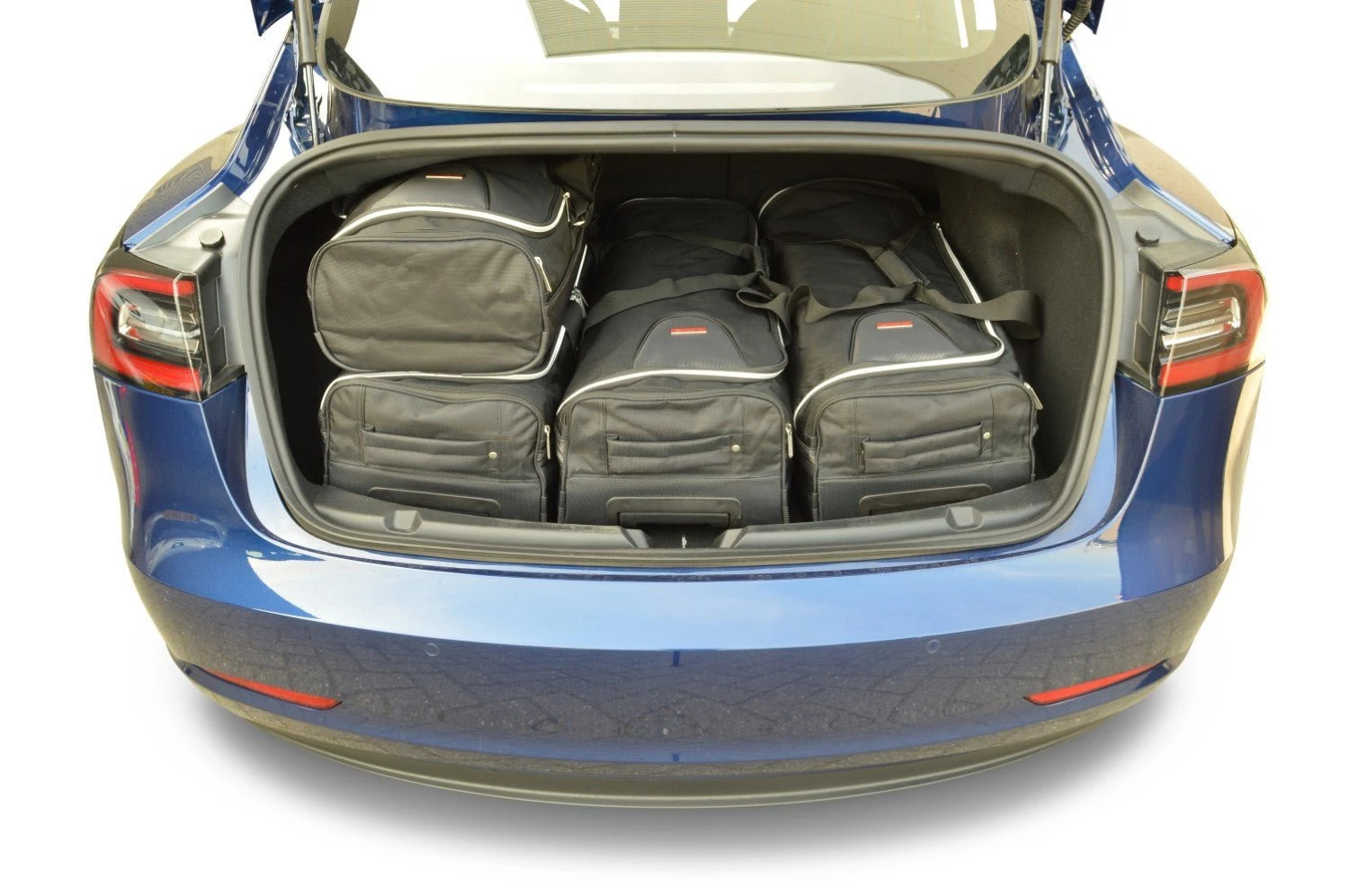 CarBags Kofferraumtaschen Set Für Das Tesla Model 3 4 CarBags Kofferraumtaschen Set Für Das Tesla Model 3 - Image 2