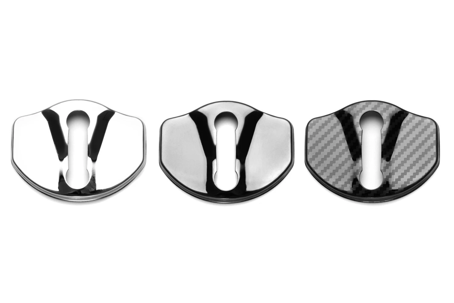 Türschloss Abdeckungen (4x) Für Das Tesla Model 3/Y 4 Türschloss Abdeckungen (4x) Für Das Tesla Model 3/Y - Image 2